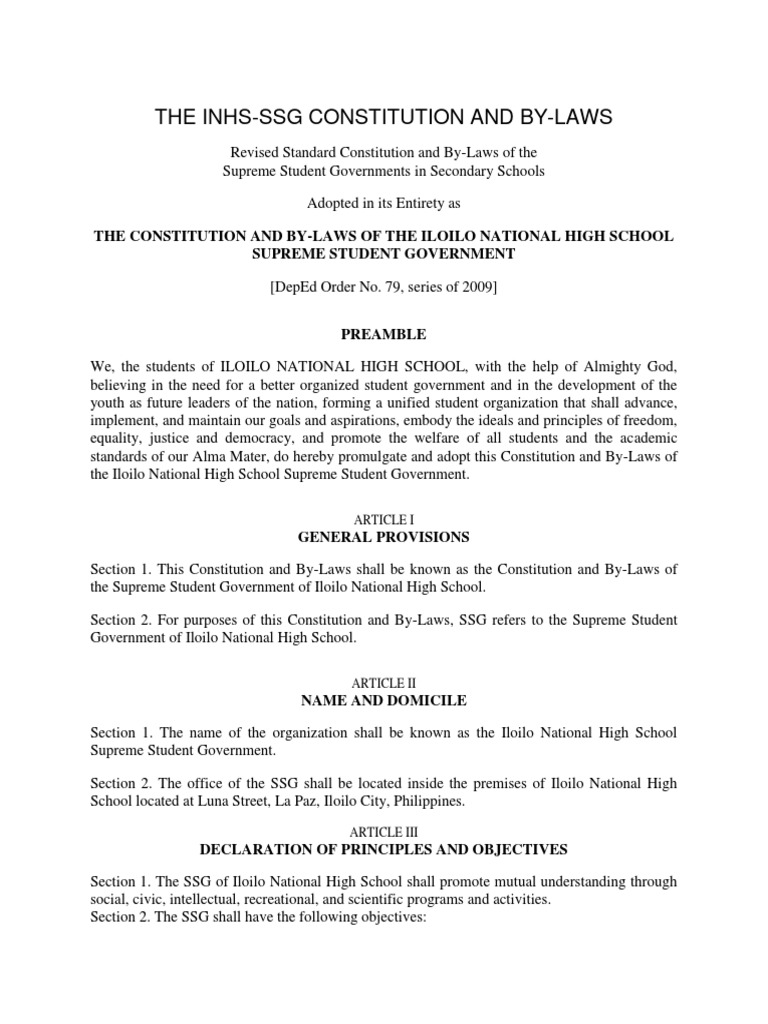 ssg constitution and bylaws 2017 ppt ssg constitution and bylaws 2018